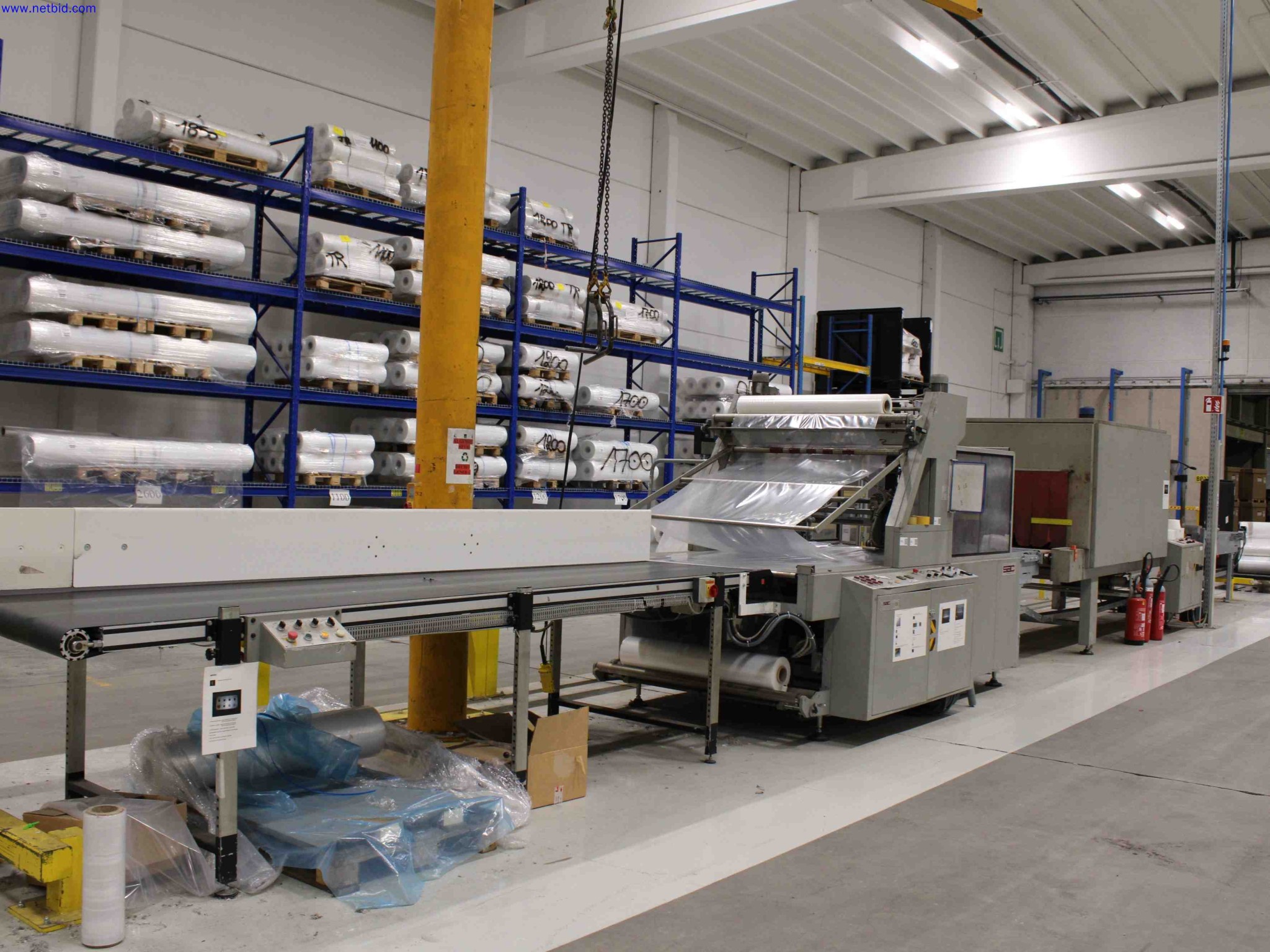 Verpackungslinie für Polyverpackungen SAC Inpak 1400